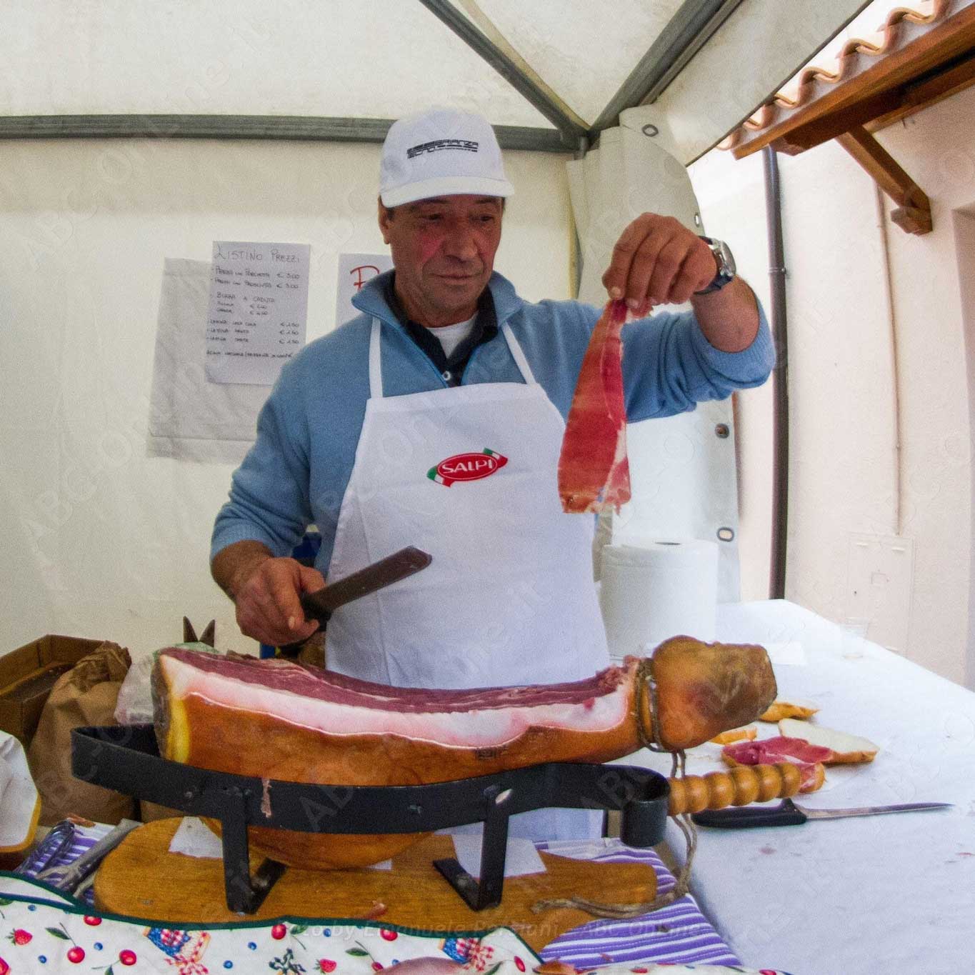 prosciutto crudo, il prosciutto igp di Norcia